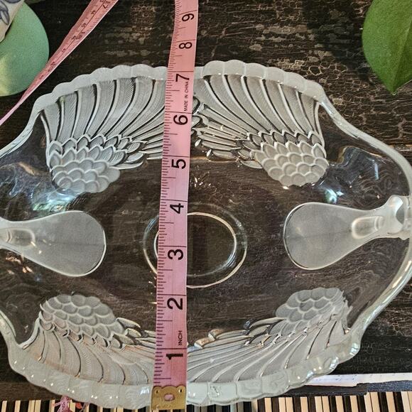 Mikasa Walther Crystal Swan Serving Bowl - West Germany 1970-1980 - Picture 10 of 10